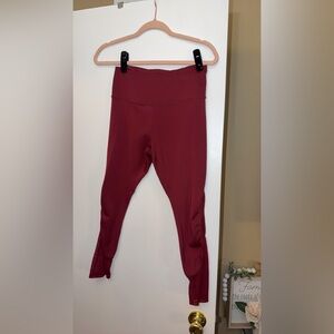 Kate Spade Burgundy Kids Leggings